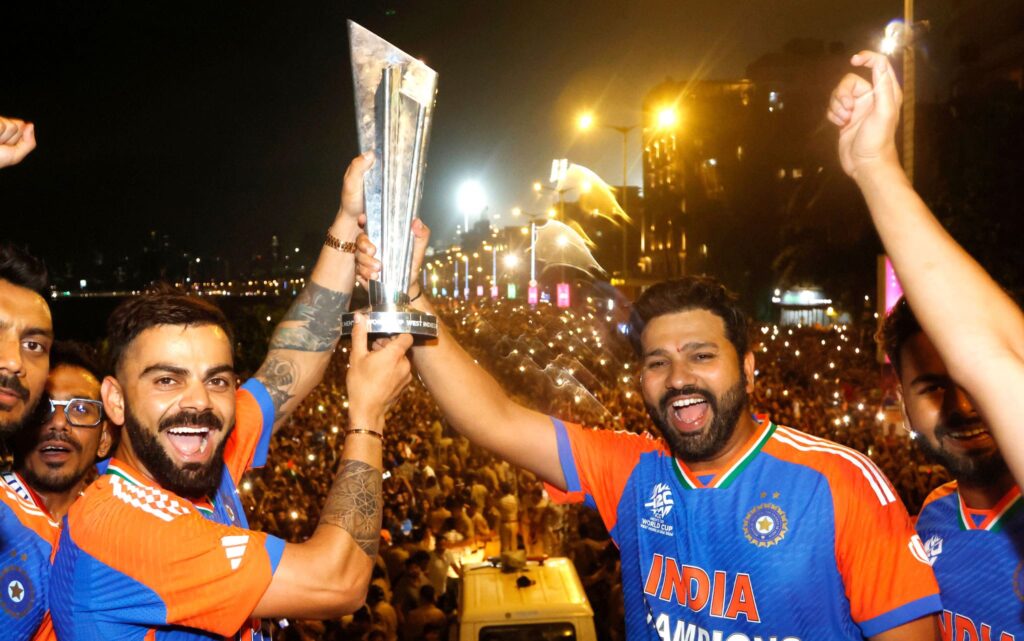 T20 world cup 2024 celebration in Mumbai