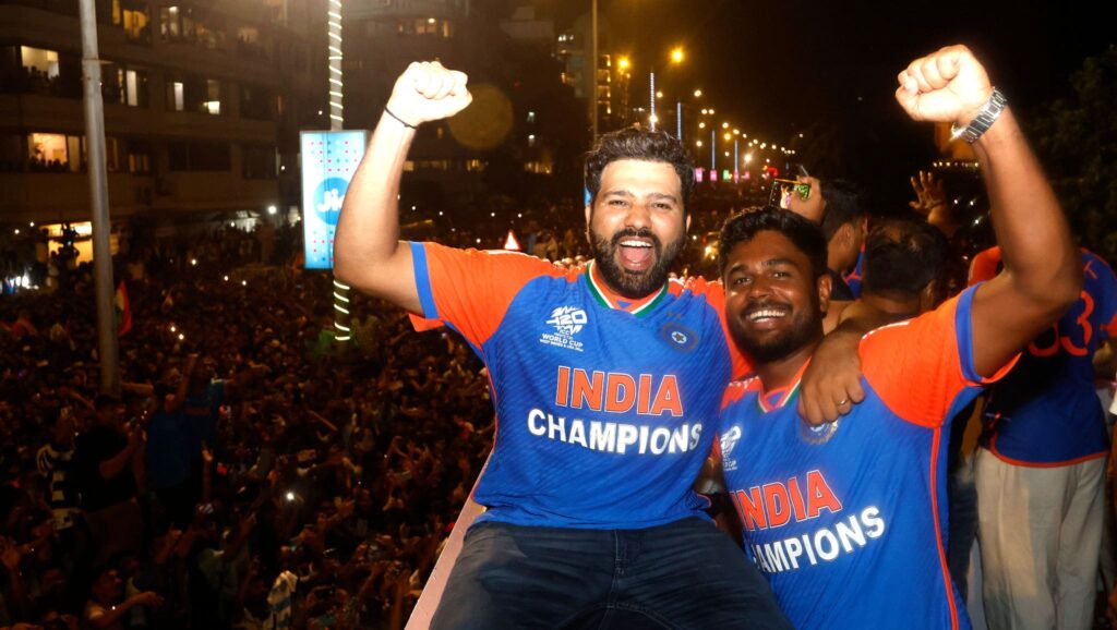 T20 world cup 2024 celebration in Mumbai