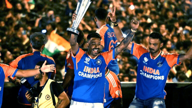 Team India T20 World Cup Victory Parade